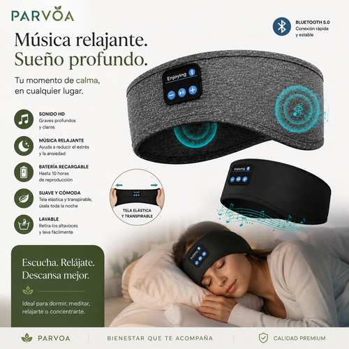 Banda para Dormir con Música